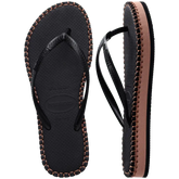 Women's Flatform Loop Slim Flip Flops