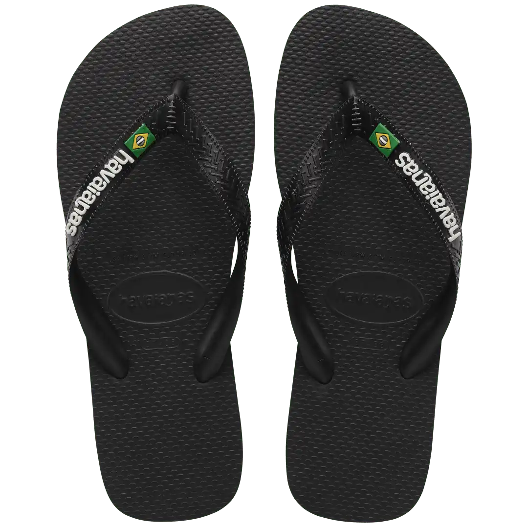Women's Brazil Logo Flip Flops