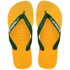 Women's Brazil Logo Flip Flops